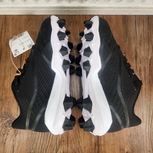 adidas Kids Black and White Athletic Sneakers - Picture 6 of 11